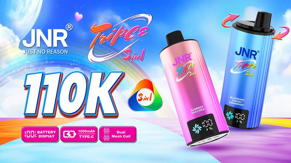 Jnr Triple 3 in 1 110K Vape factory